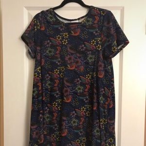 LuLaRoe Medium Carly Birds Softest Material!